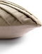 Dutch Decor GIDI - Sierkussen 45x45 cm - velvet - effen kleur - Pumice Stone - beige - Inclusief binnenkussen
