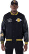 New Era - LA Lakers - NBA Patch Black Varsity Jacket