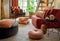 Dutch Decor PIPPA - Kussenhoes velvet 30x50 cm - Muted Clay - roze - met rits - zonder binnenkussen