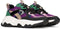 POSH by Poelman GIGI - Dames sneakers - Chunky zool 3.5 cm - Paars met groen