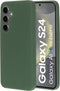 Mobiparts Galaxy S24 - Soft case - Fluweelzachte siliconen - Groen