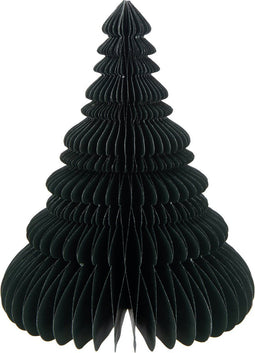 J-Line decoratie Kerstboom Vouwbaar - papier - groen - large - kerstversiering