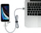 SUBBLIM SUB-CHG-4CC001 - Universele USB-Autolader 2xUSB 2.4A + Kabel 3 in 1 - Zilver
