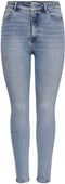 ONLY ONLMILA HW SK ANK DNM BJ13502-1 NOOS - Dames Jeans - Maat W28 X L30 - Denim