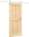 vidaXL - Schuifdeur - met - beslag - 85x210 - cm - massief - grenenhout