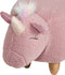 UNICORN - Poef - Roze - 31 cm - Polyester