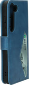 Mobiparts Galaxy S23 - Classic Wallet Case - Ruimte voor pasjes - Steel Blue (2023)