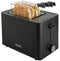 Bourgini 14.0402.00 - Tosti Toaster - Broodrooster met brede sleuf - Zwart
