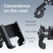 Mobilize Telefoonhouder Fiets | Mobilize Quick Lock - Zwart Universeel