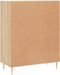 vidaXL - Dressoir - 69,5x34x90 - cm - bewerkt - hout - sonoma - eikenkleurig