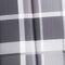 vidaXL - Ligbedkussen200x60x3 - cm - oxford - stof - ruitpatroon - grijs
