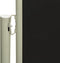 vidaXL - Tuinscherm - uittrekbaar - 117x500 - cm - zwart