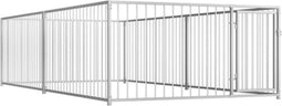 vidaXL - Hondenkennel - voor - buiten - 200x400x100 - cm