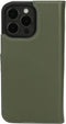 Mobiparts iPhone 15 Pro Max - 2 in 1 Wallet Case - Echt leer met uitneembare backcover - Groen