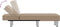 vidaXL - Chaise - longue - kunstleer - capuccinokleurig