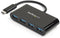 Startech.com HB30C4AB - 4 poorts USB 3.0 hub - USB-C naar 4x USB-A - Zwart