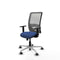 Zulema Piqueras y Crespo 1D086G0 - Bureaustoel - Verstelbare hoogte met armleuning - Marineblauw