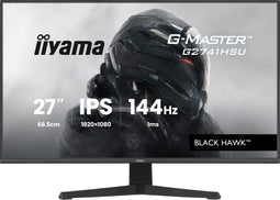 Iiyama G-Master G2741HSU-B1 - Gaming Monitor - 27" 144Hz IPS 1ms - Zwart