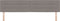 vidaXL - Hoofdbord - met - lijnenontwerp - - - Taupe - - - 200 - cm - - - Stof
