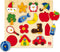 Jumbo - Goula - Vormenpuzzel Silhouette Junior Hout 15 Stukjes