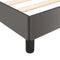vidaXL - Kamerscherm - met - 5 - panelen - 300x200 - cm - stof - antracietkleurig