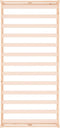 vidaXL - Bedframe - massief - hout - 90x190 - cm