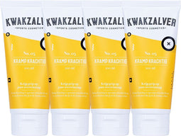 Kwakzalver No. 5, Kramp Krachtig, Magnesium Crème – 4x75ml –Crossfit, Turnen, Klimmen – Spierpijn Verminderen, Kramp Voorkomen