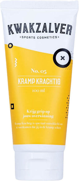 Kwakzalver No. 5, Kramp Krachtig, Magnesium Crème – 75ml –Crossfit, Turnen, Klimmen – Spierpijn Verminderen, Kramp Voorkomen
