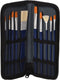 Kwasten Set voor Olieverf in Opbergtas, 10st.