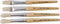 Kwasten voor kinderen, b: 15 mm, 4 stuks