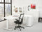 Ergonomisch t-poot wingbureau Design Teez breed 160CM diep 120CM bladkleur Speciale Kleur framekleur Aluminium (RAL9006) wingzijde Rechts