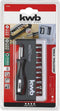 KWB 12-delige schroevendraaier bit-box INDUSTRIAL STEEL