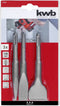 kwb 247185 Beitelset 3-delig 40 mm, 20 mm Gezamenlijke lengte 140 mm SDS-Plus 1 stuk(s)