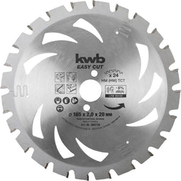 KWB Cirkelzaagblad HM - Easy Cut - 165x20mm - 24T