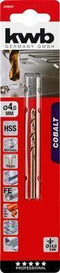KWB Cobalt Metaalboor op Kaart - 4,0 mm