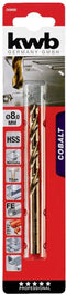KWB Cobalt Metaalboor op Kaart - 8,0 mm