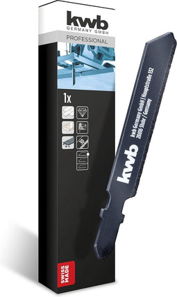 kwb DIAMANT decoupeerzaagbladen voor tegels en keramiek - Gediamanteerd, flexibel en nauwkeurig - Met enkele nokkenas (T-as) - Lange levensduur