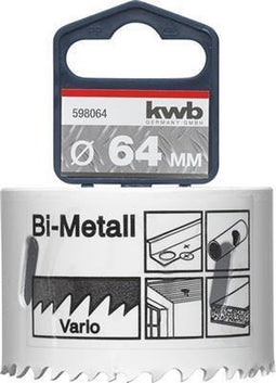 KWB Gatenzaag HSS Bi-metaal 598-064 - Ø 64 mm