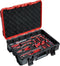 kwb gereedschapskoffer / gereedschapsset, 80-delig, compatibel met Einhell E-Case, robuust en hoogwaardig, ideaal voor huishouden of garage, gevoerd met gereedschapsinzetstukken en schuim in het deksel