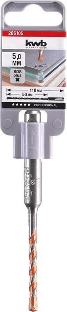 KWB Hamerboor - Easy Cut - Universeel - SDS-Plus - 12,0x160mm