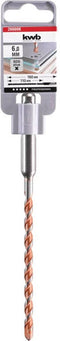 KWB Hamerboor - Easy Cut - Universeel - SDS-Plus - 6,0x160mm