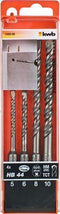 KWB HB 44 SDS Plus Hamerborenset - 4-delig