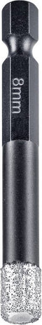 kwb HM Fliesenbohrer 6-Kant 8 mm 500308 Tegelboor 1/4 (6.3 mm), Zeskant schacht 1 stuk(s)