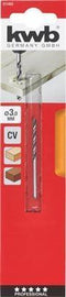KWB houtspiraalboor 3 mm