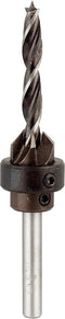 kwb houtspiraalboor Ø 3 mm met verzinkboor en diepteaanslag (CV-staal, individueel verstelbaar)