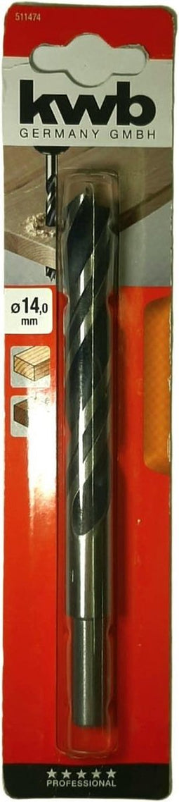 KWB Houtspiraalboor op Kaart - 14 mm