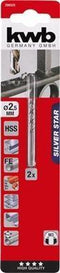 KWB - HSS Metaalboor Silver Star 2.5 - 2 stuks