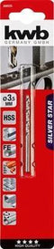 KWB HSS Silverstar Metaalboor op Kaart - 3,5 mm