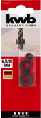 KWB - Instelringen voor Boordiepte instelling - 6-8-10mm - 3-delig