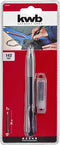 KWB-knutselmes (30° scalpelmesje, rubberen handvat), knutselmespen